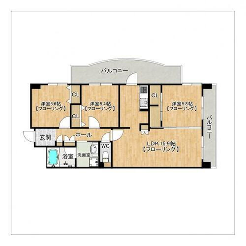 福岡県福岡市博多区対馬小路 賃貸マンション