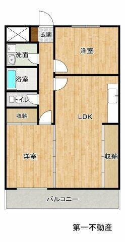 兵庫県西脇市上野 新西脇駅 2LDK マンション 賃貸物件詳細