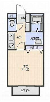 栃木県大田原市中田原 西那須野駅 1K アパート 賃貸物件詳細