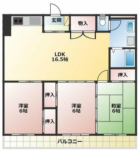 愛知県豊橋市浪ノ上町 井原駅 3LDK マンション 賃貸物件詳細