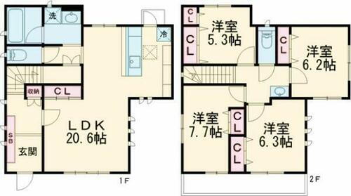 東京都世田谷区奥沢２丁目 緑が丘駅 4LDK 一戸建て 賃貸物件詳細