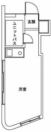 物部１Ｋハイツ 2階 ワンルーム 賃貸物件詳細