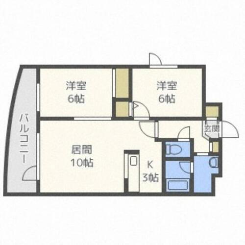 北海道札幌市中央区宮ケ丘１丁目 西２８丁目駅 2LDK マンション 賃貸物件詳細