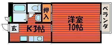 岡山県岡山市北区川入 庭瀬駅 1K アパート 賃貸物件詳細