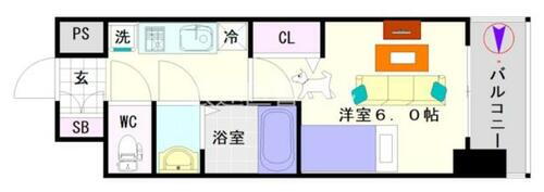 大阪府大阪市浪速区桜川４丁目 汐見橋駅 1K マンション 賃貸物件詳細