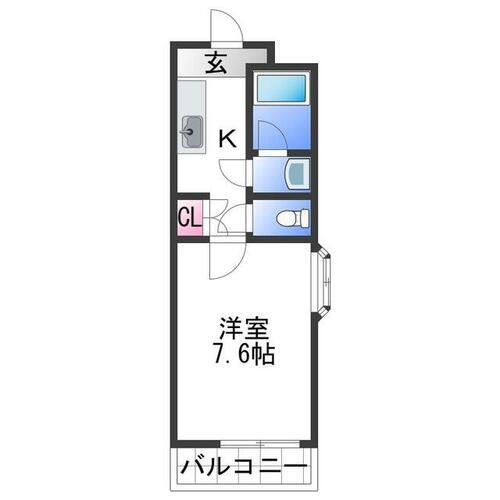 和歌山県和歌山市有家 日前宮駅 1K アパート 賃貸物件詳細