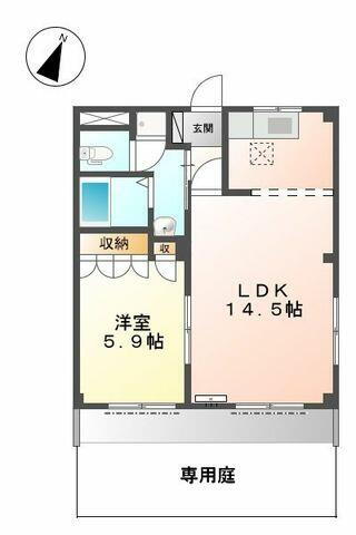 静岡県静岡市駿河区下島 静岡駅 1LDK アパート 賃貸物件詳細