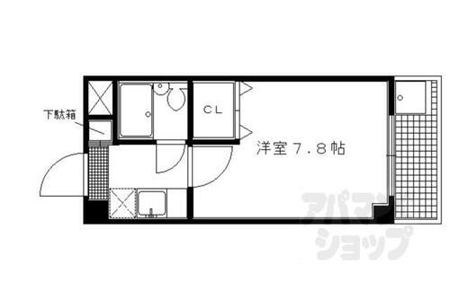 京都府京都市上京区末広町 北野白梅町駅 1K マンション 賃貸物件詳細