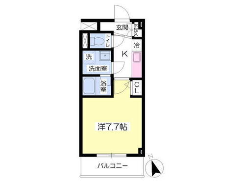神奈川県藤沢市大鋸 藤沢駅 1K アパート 賃貸物件詳細