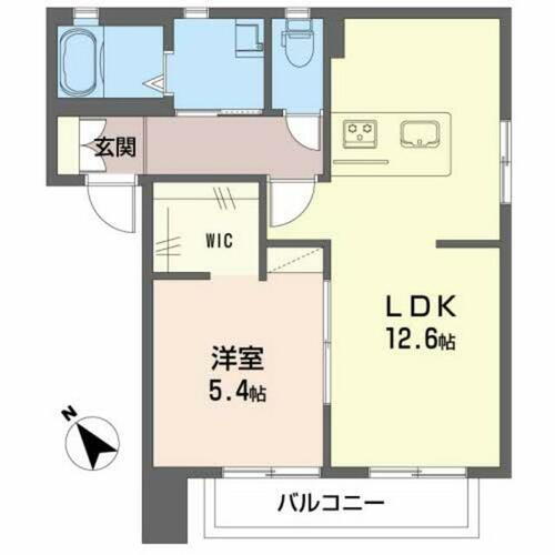 鳥取県鳥取市吉成 1LDK アパート 賃貸物件詳細