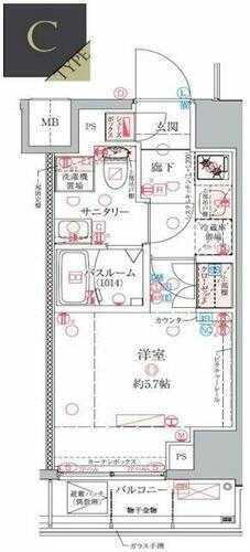 神奈川県横浜市南区永楽町１丁目 伊勢佐木長者町駅 1K マンション 賃貸物件詳細