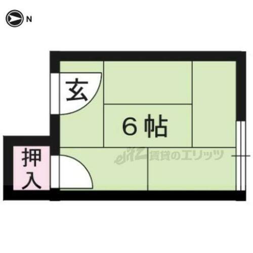 片山アパート 2階 ワンルーム 賃貸物件詳細