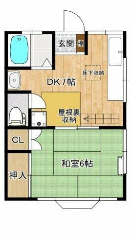 宮城県石巻市垂水町２丁目 万石浦駅 1DK アパート 賃貸物件詳細