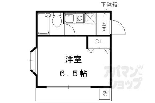 京都府京都市北区小山西元町 北大路駅 1K アパート 賃貸物件詳細