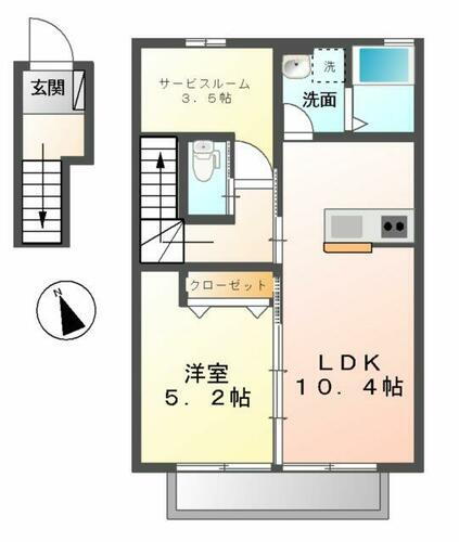 群馬県太田市西新町 細谷駅 1SLDK アパート 賃貸物件詳細