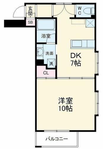 ＡＫ八芳 3階 1DK 賃貸物件詳細