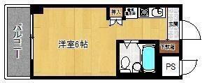 スカイコート姫路 3階 1K 賃貸物件詳細