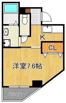 福岡県北九州市小倉北区香春口１丁目 香春口三萩野駅 1K マンション 賃貸物件詳細