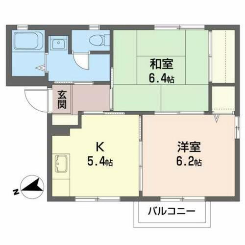 福島県福島市瀬上町字五月田 福島学院前駅 2K アパート 賃貸物件詳細