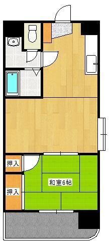 福岡県北九州市小倉北区白銀２丁目 小倉駅 1LDK マンション 賃貸物件詳細