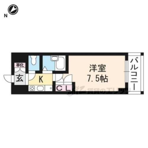 滋賀県草津市野路町 南草津駅 1K マンション 賃貸物件詳細