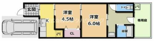 文園町貸家 2K 賃貸物件詳細