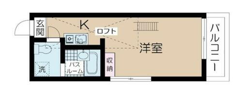 長浜アパート 2階 ワンルーム 賃貸物件詳細