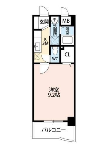 福岡県北九州市小倉南区西水町 城野駅 1K マンション 賃貸物件詳細