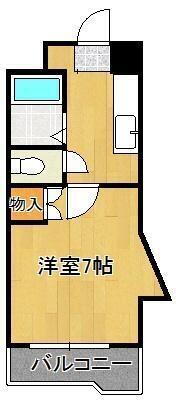 福岡県北九州市戸畑区境川１丁目 九州工大前駅 1K マンション 賃貸物件詳細