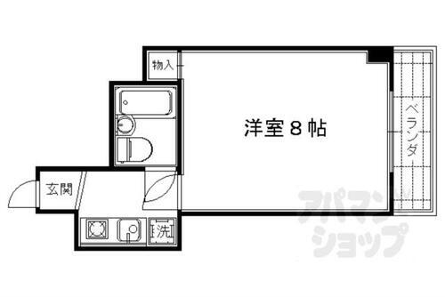 京都府京都市下京区西八百屋町 京都駅 1K マンション 賃貸物件詳細