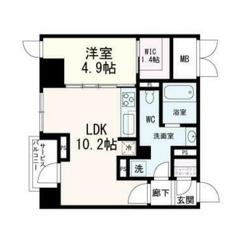 宮城県仙台市青葉区立町 勾当台公園駅 1LDK マンション 賃貸物件詳細