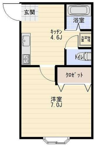 岩手県盛岡市青山３丁目 青山駅 1K アパート 賃貸物件詳細