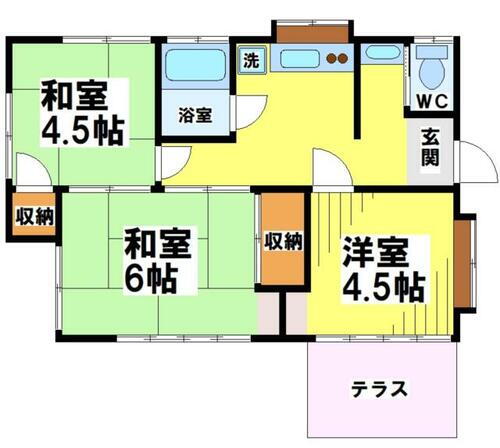 東京都調布市東つつじケ丘３丁目 つつじヶ丘駅 3K 一戸建て 賃貸物件詳細