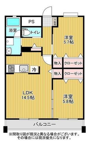 静岡県静岡市駿河区下川原２丁目 安倍川駅 2LDK マンション 賃貸物件詳細