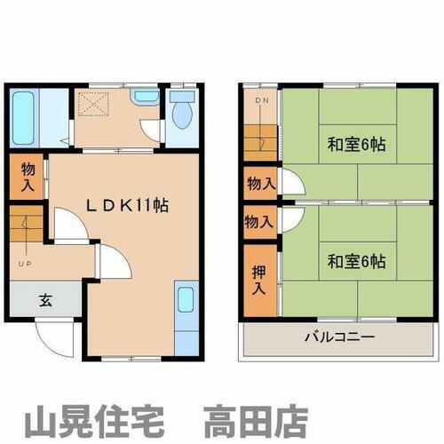 奈良県大和高田市東中２丁目 高田市駅 2LDK マンション 賃貸物件詳細