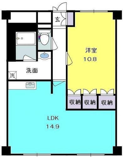 兵庫県西宮市松下町 香櫨園駅 1LDK マンション 賃貸物件詳細