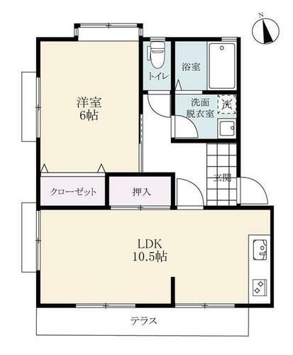 佐賀県小城市牛津町下砥川 牛津駅 1LDK アパート 賃貸物件詳細