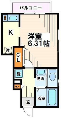 東京都杉並区上高井戸１丁目 芦花公園駅 1K アパート 賃貸物件詳細