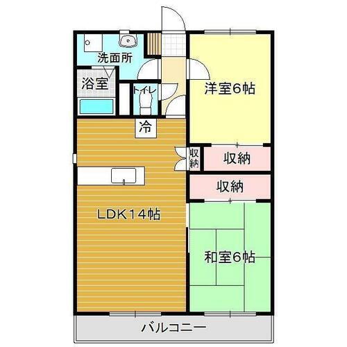 山口県下関市山の田西町 幡生駅 2LDK マンション 賃貸物件詳細