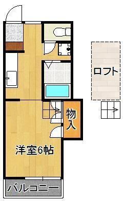 福岡県北九州市八幡西区東折尾町 折尾駅 1K アパート 賃貸物件詳細