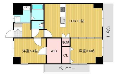 福岡県北九州市戸畑区天籟寺２丁目 戸畑駅 2LDK マンション 賃貸物件詳細