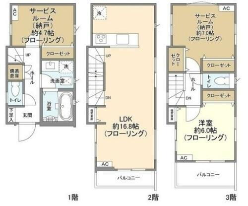 東京都豊島区要町１丁目 要町駅 1SLDK 一戸建て 賃貸物件詳細