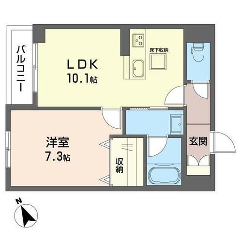 千葉県千葉市花見川区幕張町１丁目 幕張本郷駅 1LDK マンション 賃貸物件詳細