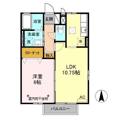 コンフォール・メゾン　Ⅰ 1階 1LDK 賃貸物件詳細