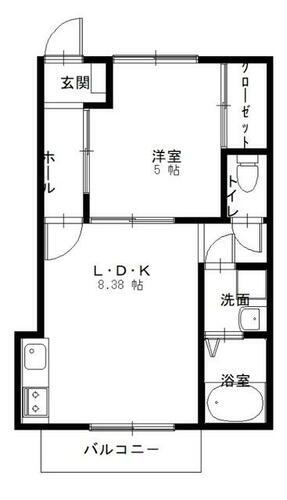 長崎県長崎市昭和１丁目 昭和町通駅 1LDK アパート 賃貸物件詳細