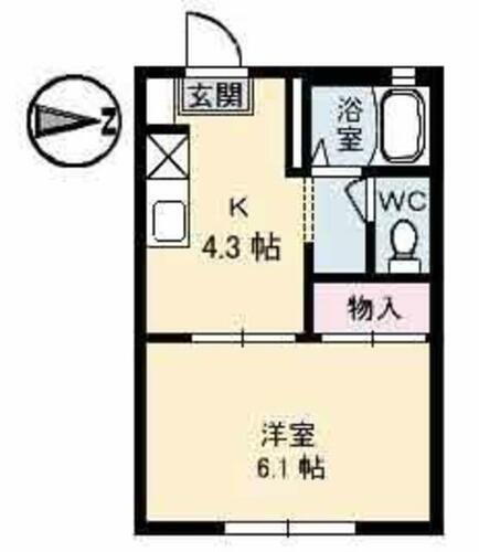 広島県広島市安佐南区西原８丁目 西原駅 1K アパート 賃貸物件詳細