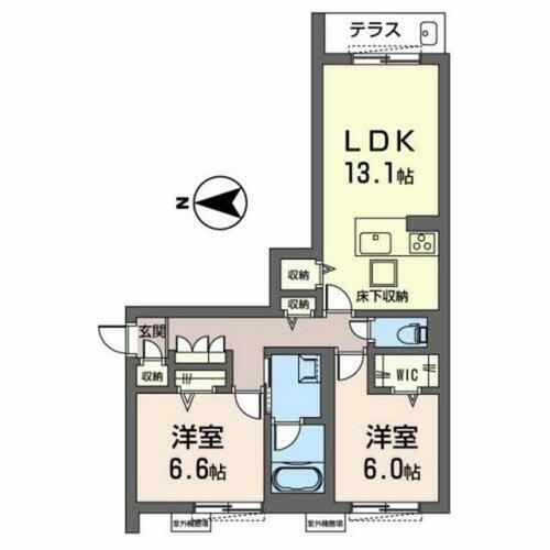 滋賀県大津市柳川２丁目 大津京駅 2LDK マンション 賃貸物件詳細