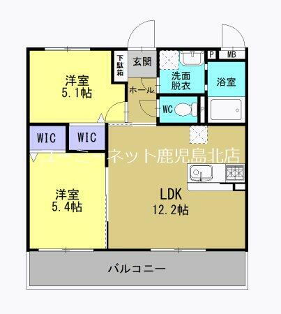 鹿児島県日置市伊集院町猪鹿倉 伊集院駅 2LDK マンション 賃貸物件詳細