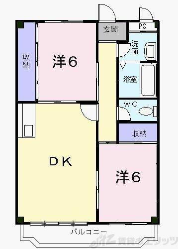 大阪府茨木市郡５丁目 茨木駅 2LDK マンション 賃貸物件詳細