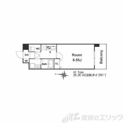 大阪府吹田市青葉丘北 公園東口駅 1K マンション 賃貸物件詳細